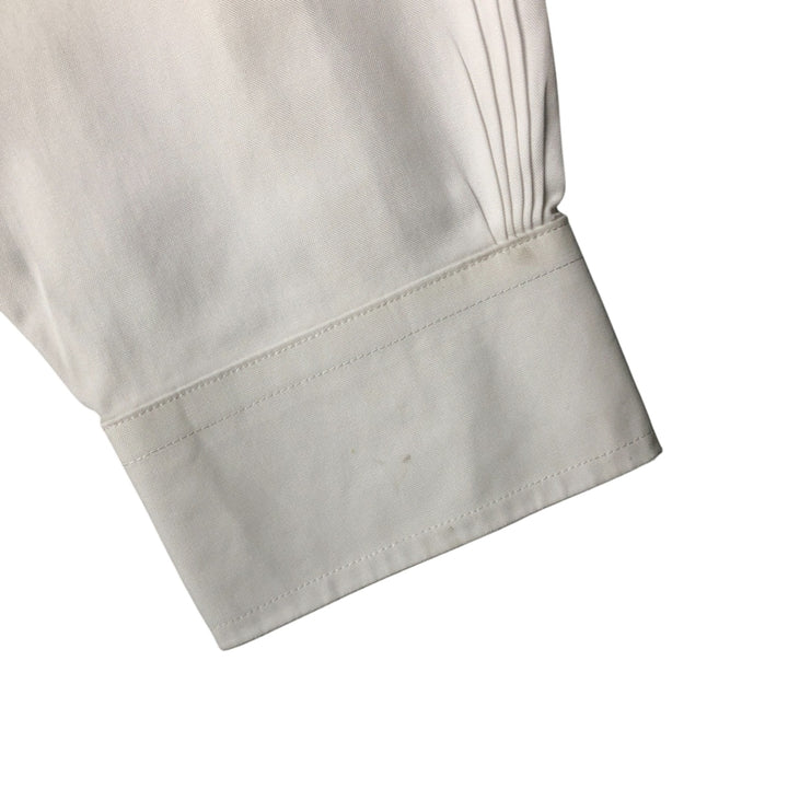 Brooks Brothers Est.1818 Long Sleeve Button Down Shirt, Men's M Size Supima Cotton white type Vintage Second Hand