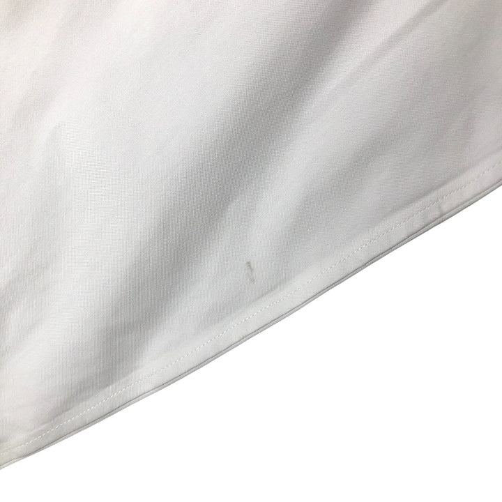 Brooks Brothers Est.1818 Long Sleeve Button Down Shirt, Men's M Size Supima Cotton white type Vintage Second Hand