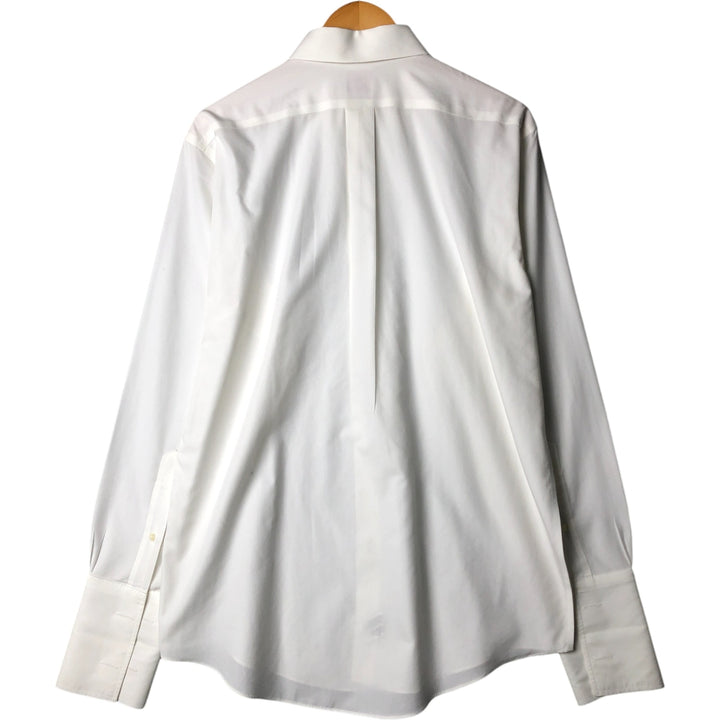 Brooks Brothers Est.1818 Long Sleeve Cotton Shirt, Men's Medium cotton white type Vintage Second Hand