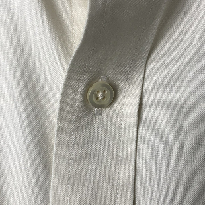 Brooks Brothers Est.1818 Long Sleeve Cotton Shirt, Men's XL Supima Cotton white type Vintage Second Hand