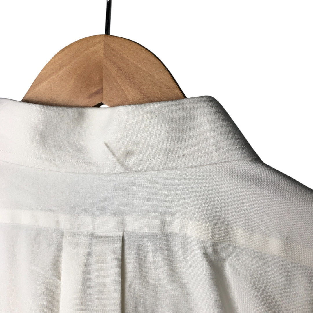 Brooks Brothers Est.1818 Long Sleeve Cotton Shirt, Men's XL Supima Cotton white type Vintage Second Hand
