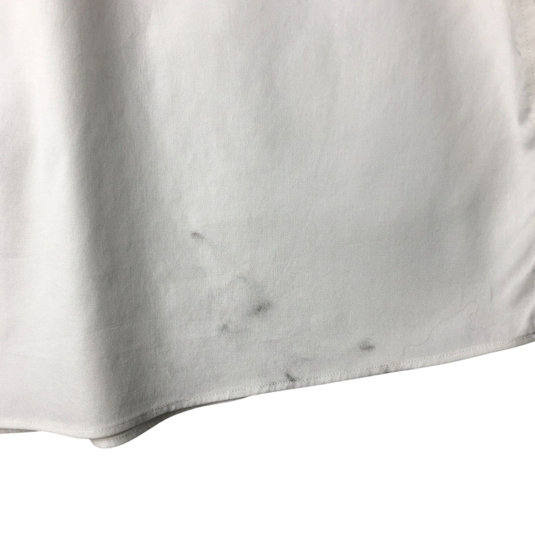 Brooks Brothers Est.1818 Long Sleeve Cotton Shirt, Men's XL Supima Cotton white type Vintage Second Hand