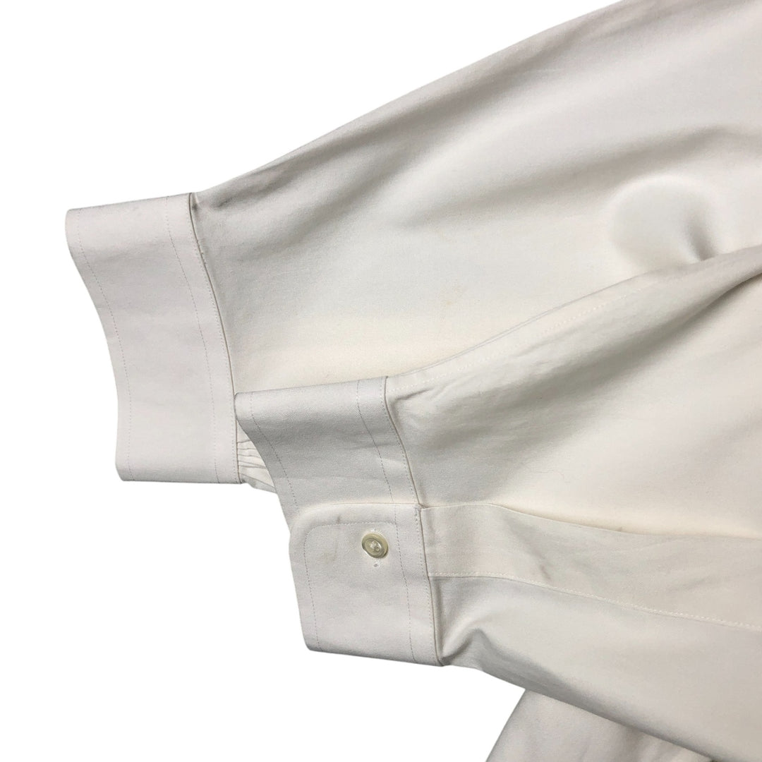 Brooks Brothers Est.1818 Long Sleeve Cotton Shirt, Men's XL Supima Cotton white type Vintage Second Hand