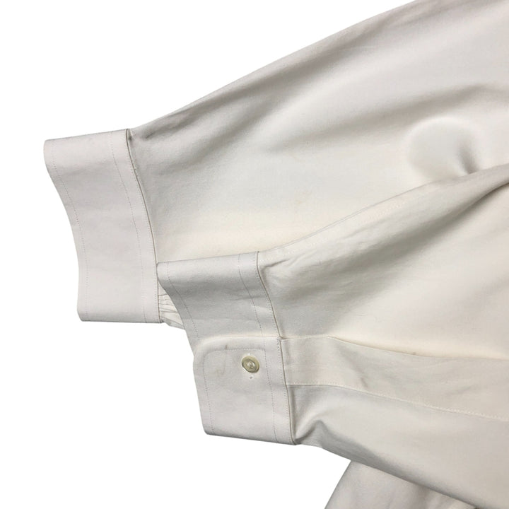 Brooks Brothers Est.1818 Long Sleeve Cotton Shirt, Men's XL Supima Cotton white type Vintage Second Hand