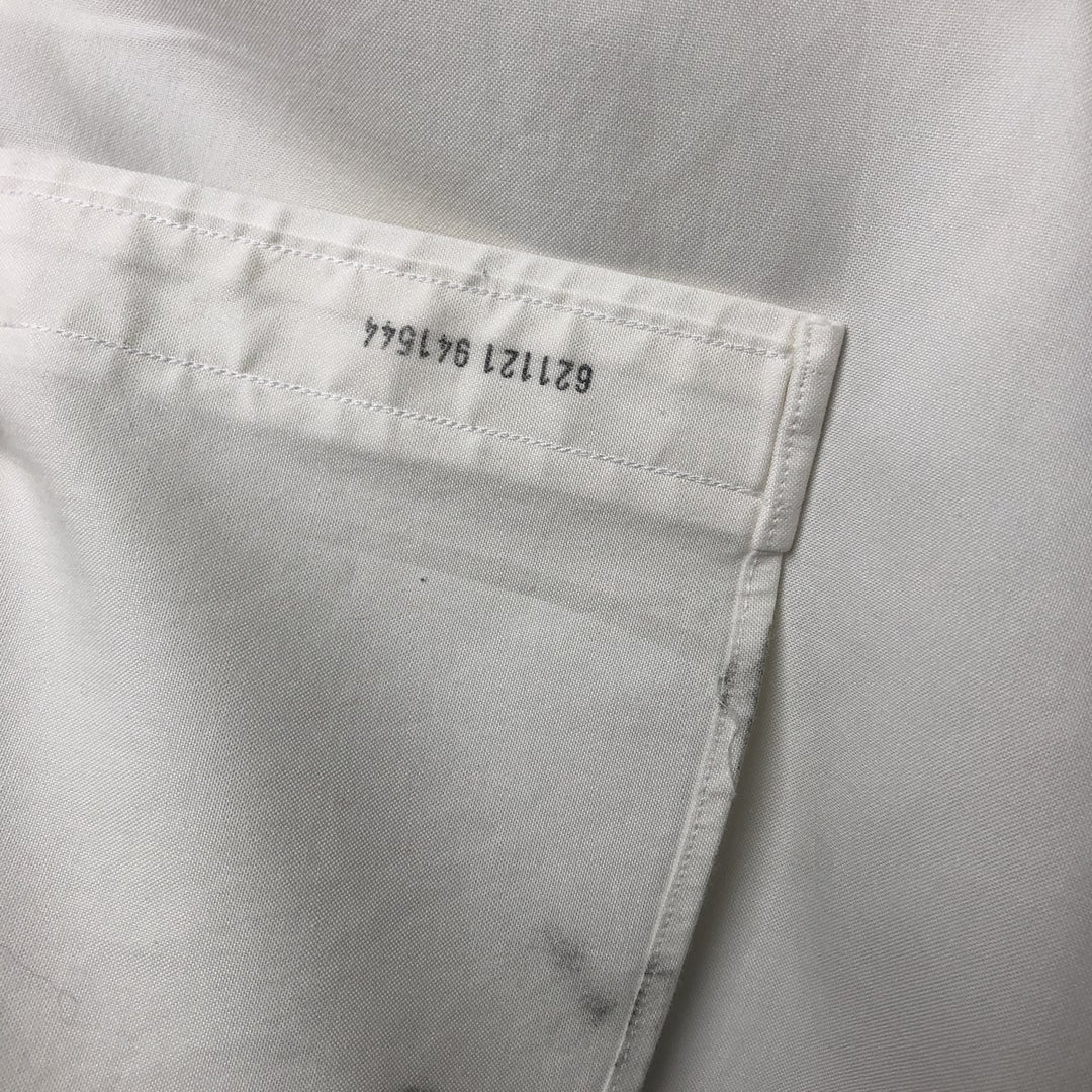 Brooks Brothers Est.1818 Long Sleeve Cotton Shirt, Men's XL Supima Cotton white type Vintage Second Hand