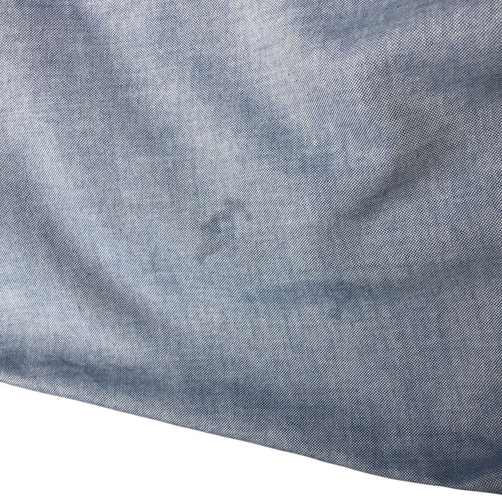 1990'S Vintage LLBean Long Sleeve Button-Down Shirt, Made in USA, Men's XL cotton Blue type light blue Vintage Second Hand