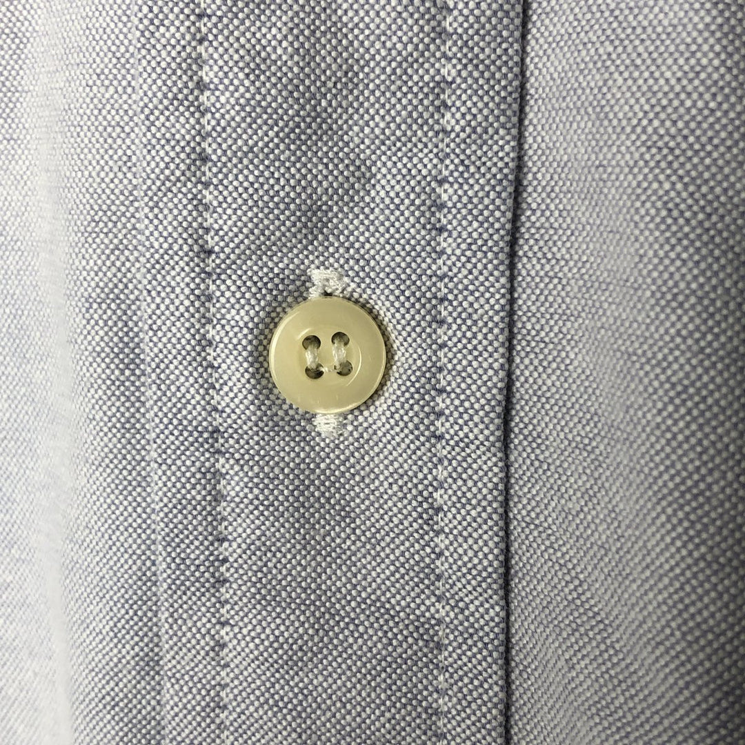 90'S GAP Vintage Short Sleeve Button-Down Shirt, Made in Taiwan, Men's XL cotton Blue type light blue Vintage Second Hand