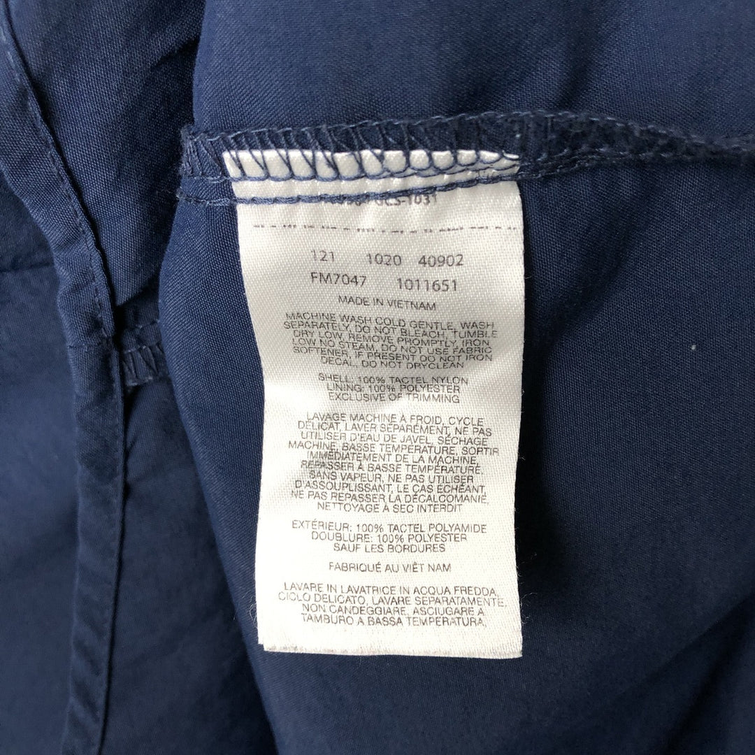 Columbia PFG BAHAMA OMNI-SHADE Omni-Shade Button-Down Short Sleeve Fishing Shirt, Men's XL Nylon navy blue type Vintage Second Hand