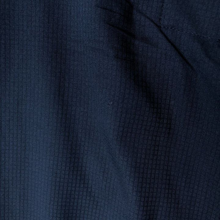 Columbia PFG OMNI-SHADE Omni-Shade Button-down Short Sleeve Fishing Shirt, Men's Size L polyester navy blue type Vintage Second Hand