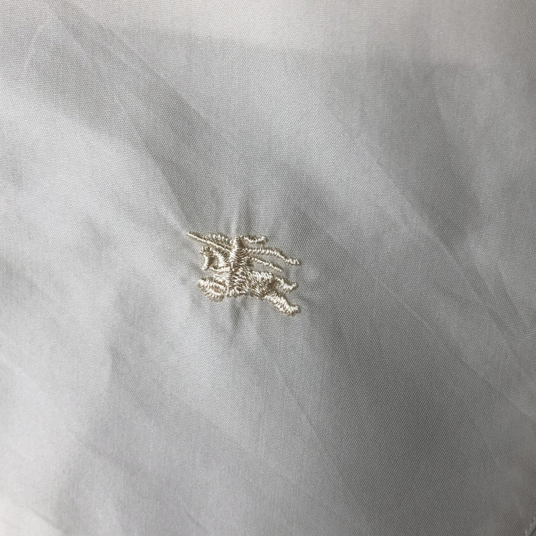 Burberry's BURBERRY LONDON long-sleeved polycotton shirt, men's size XL cotton white type Vintage Second Hand