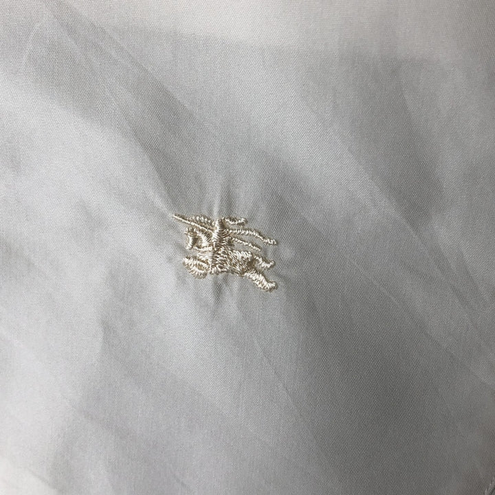 Burberry's BURBERRY LONDON long-sleeved polycotton shirt, men's size XL cotton white type Vintage Second Hand