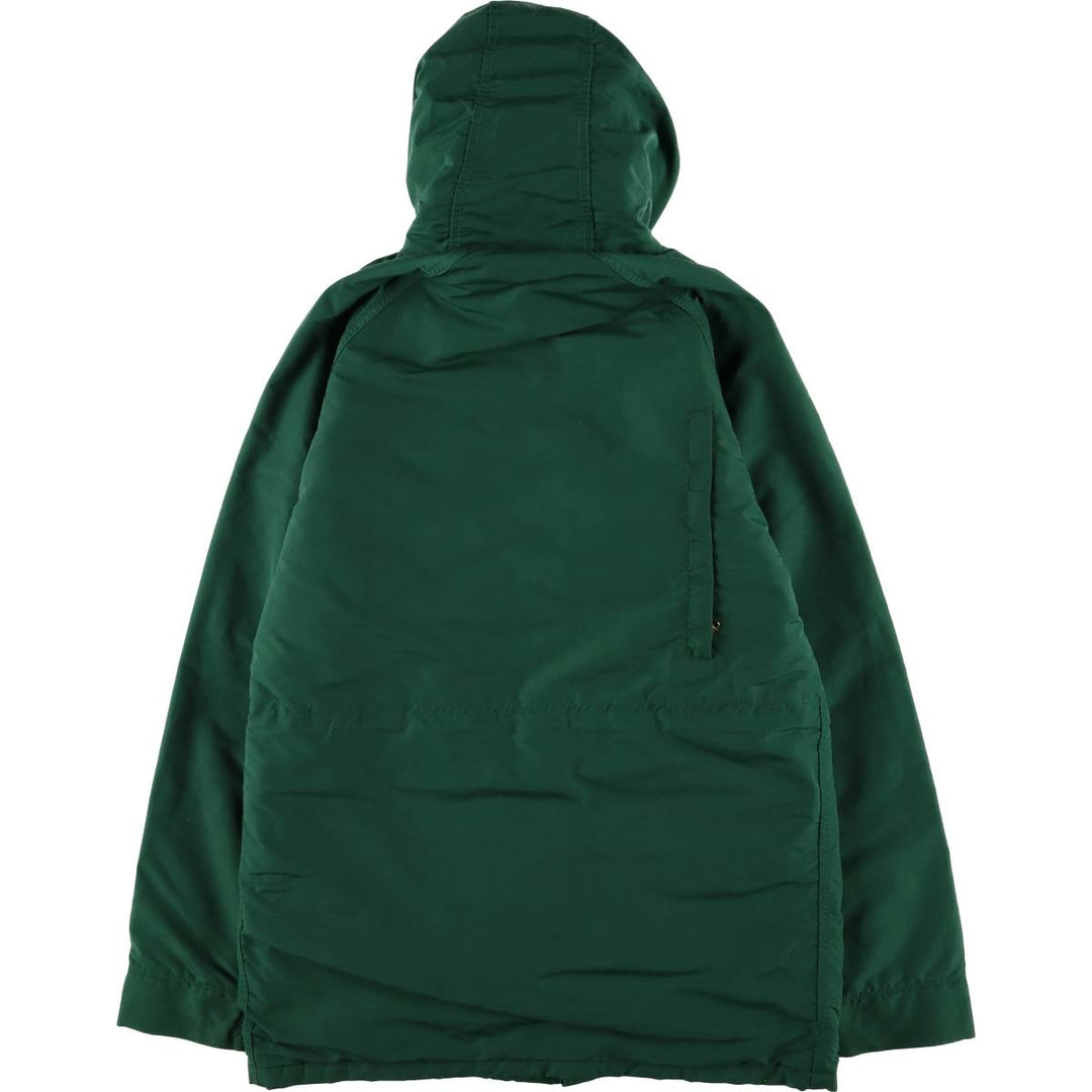 Vintage 1980'S LLBean Mountain Parka Shell Jacket, Men's Size L unclear green type Vintage Second Hand