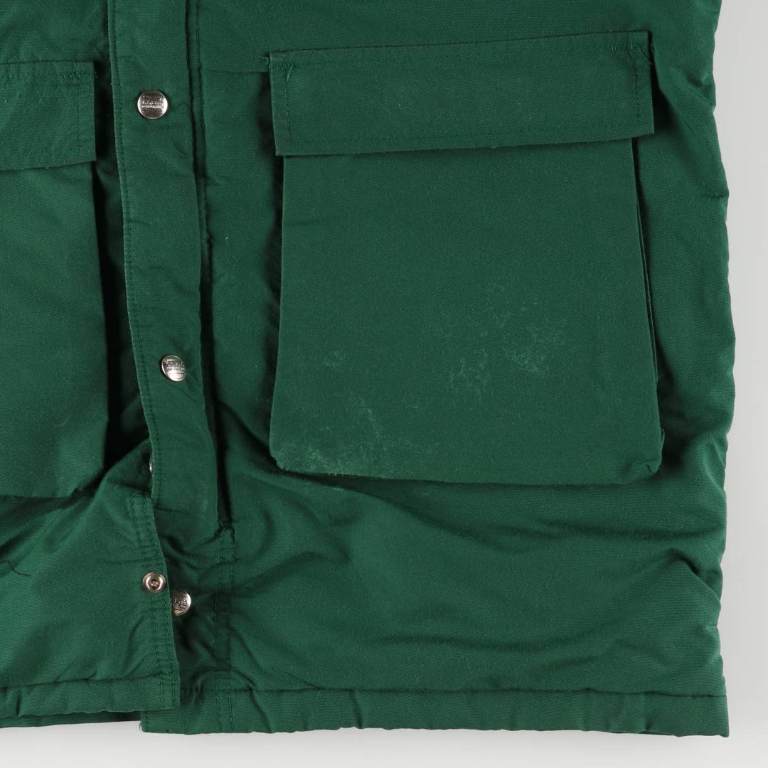 Vintage 1980'S LLBean Mountain Parka Shell Jacket, Men's Size L unclear green type Vintage Second Hand
