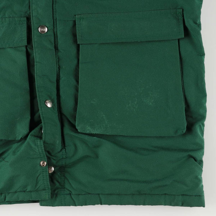 Vintage 1980'S LLBean Mountain Parka Shell Jacket, Men's Size L unclear green type Vintage Second Hand