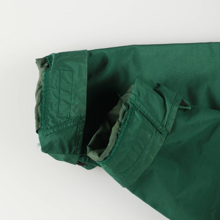 Vintage 1980'S LLBean Mountain Parka Shell Jacket, Men's Size L unclear green type Vintage Second Hand