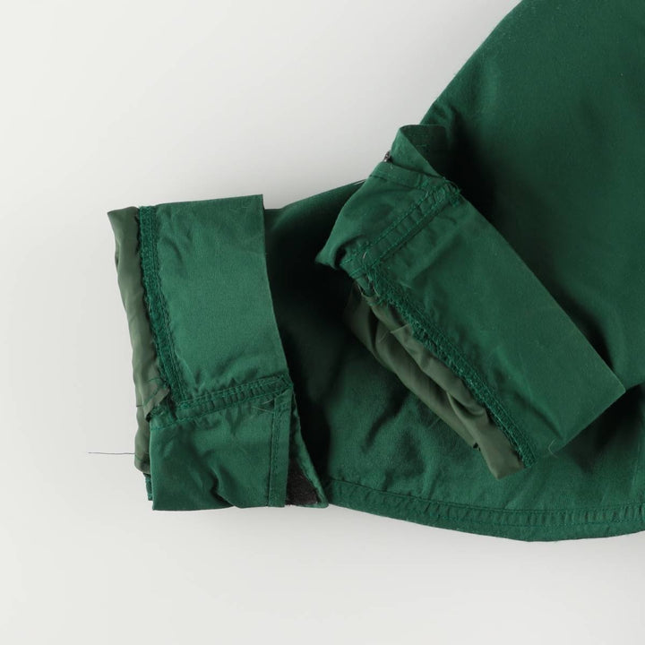 Vintage 1980'S LLBean Mountain Parka Shell Jacket, Men's Size L unclear green type Vintage Second Hand