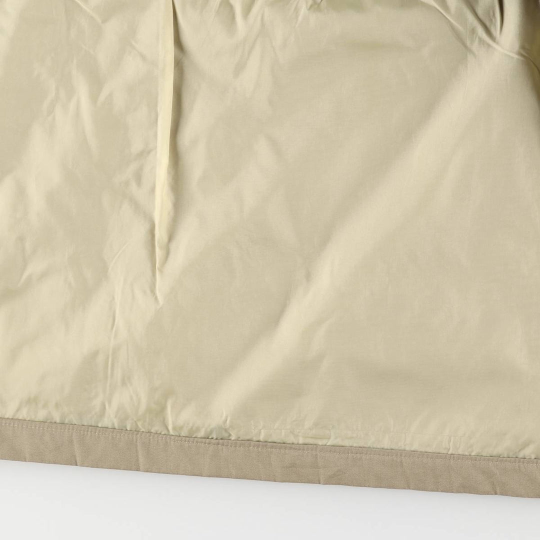 80'S WOOLRICH Mountain Parka Shell Jacket Made in USA Men's XL Vintage polyester Beige type Vintage Second Hand