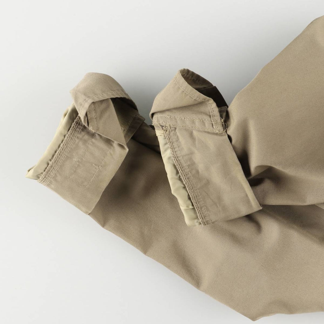 80'S WOOLRICH Mountain Parka Shell Jacket Made in USA Men's XL Vintage polyester Beige type Vintage Second Hand