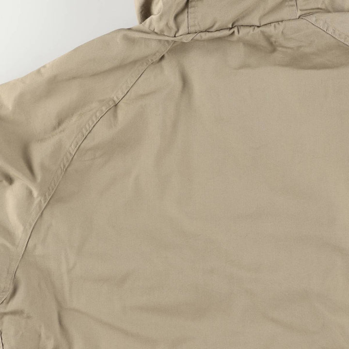 80'S WOOLRICH Mountain Parka Shell Jacket Made in USA Men's XL Vintage polyester Beige type Vintage Second Hand