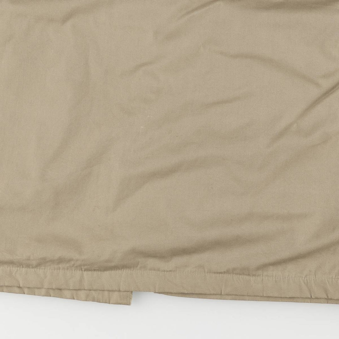 80'S WOOLRICH Mountain Parka Shell Jacket Made in USA Men's XL Vintage polyester Beige type Vintage Second Hand