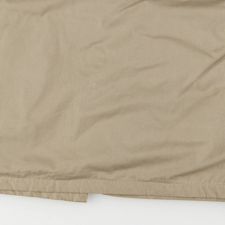 80'S WOOLRICH Mountain Parka Shell Jacket Made in USA Men's XL Vintage polyester Beige type Vintage Second Hand