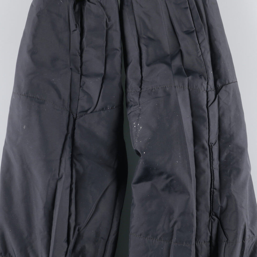 90s-00'S LLBean padded puffer jacket, men's size M Nylon Green type dark green Vintage Second Hand