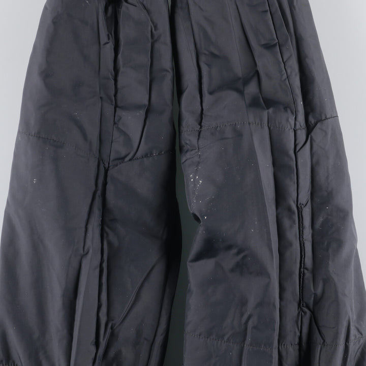 90s-00'S LLBean padded puffer jacket, men's size M Nylon Green type dark green Vintage Second Hand