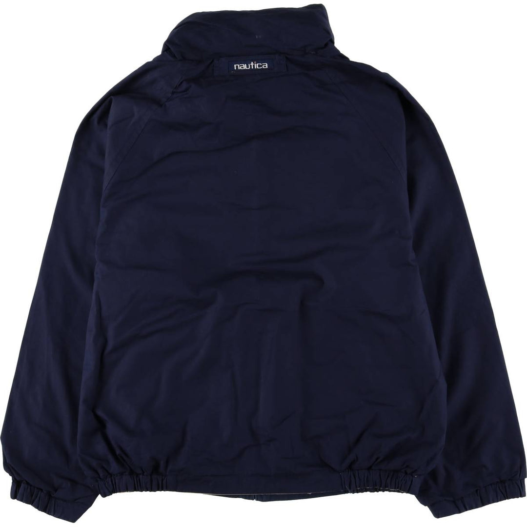 Vintage 90'S Nautica reversible sailing jacket, size small, men's cotton navy blue type Vintage Second Hand