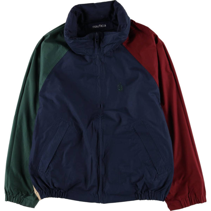 Vintage 90'S Nautica reversible sailing jacket, size small, men's cotton navy blue type Vintage Second Hand