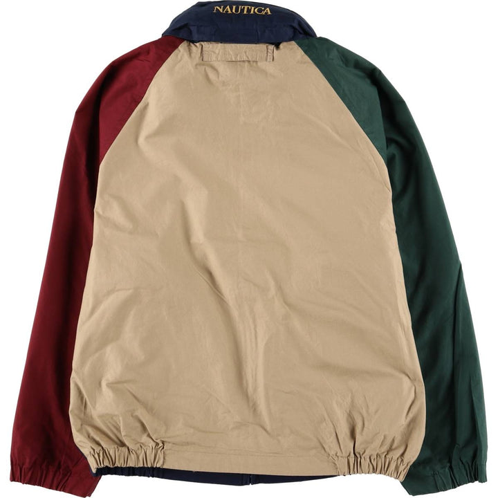 Vintage 90'S Nautica reversible sailing jacket, size small, men's cotton navy blue type Vintage Second Hand