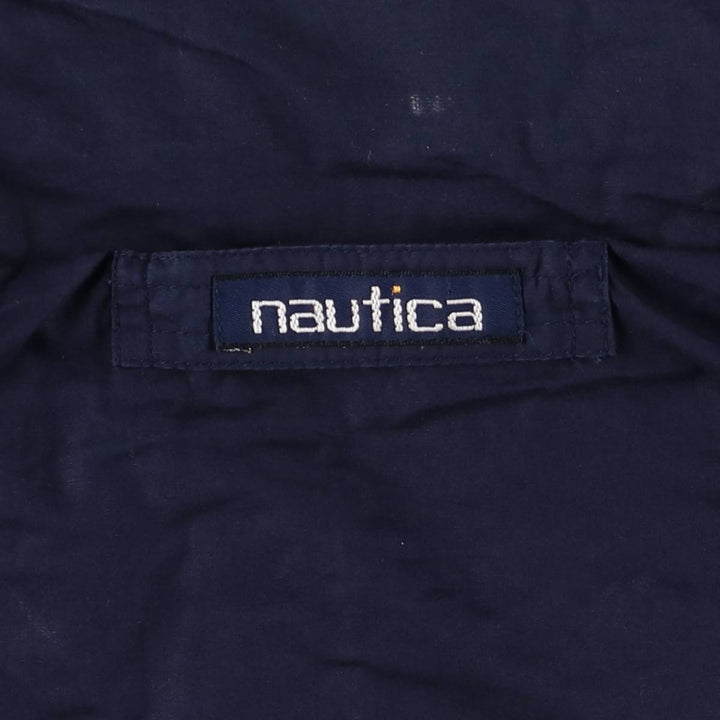 Vintage 90'S Nautica reversible sailing jacket, size small, men's cotton navy blue type Vintage Second Hand