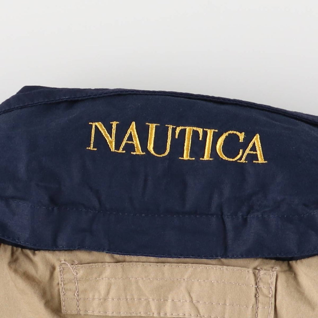 Vintage 90'S Nautica reversible sailing jacket, size small, men's cotton navy blue type Vintage Second Hand