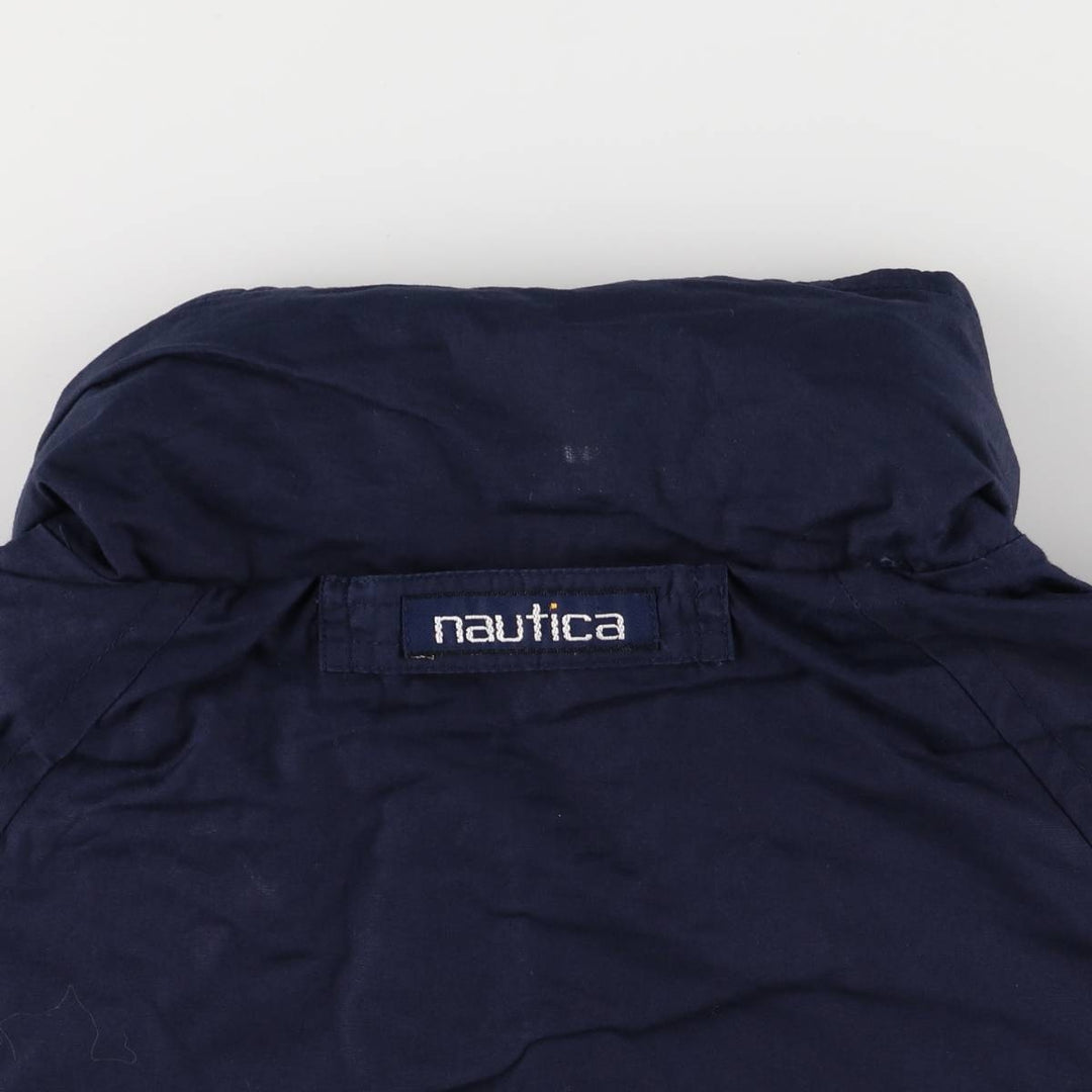 Vintage 90'S Nautica reversible sailing jacket, size small, men's cotton navy blue type Vintage Second Hand