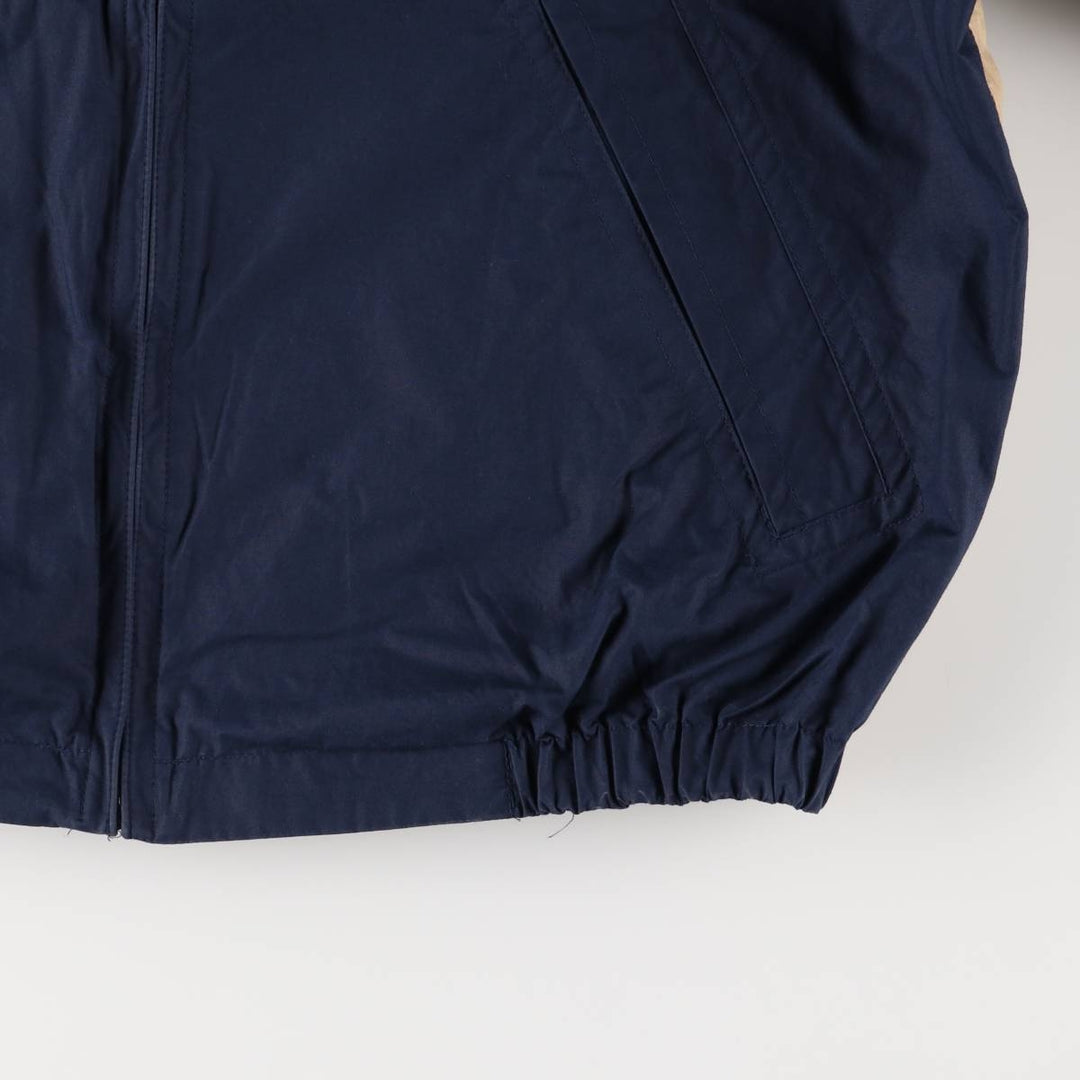 Vintage 90'S Nautica reversible sailing jacket, size small, men's cotton navy blue type Vintage Second Hand