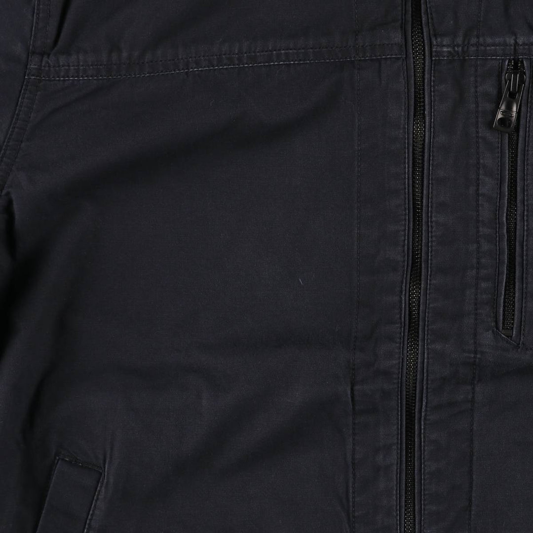 2000'S Oakley Cotton Biker Jacket, Men's XL cotton black type Vintage Second Hand