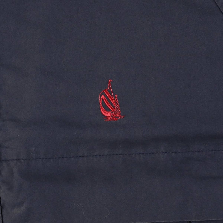 Vintage 90'S Nautica Check Pattern Reversible Cotton Hoodie, Men's Size XL cotton navy blue type Vintage Second Hand