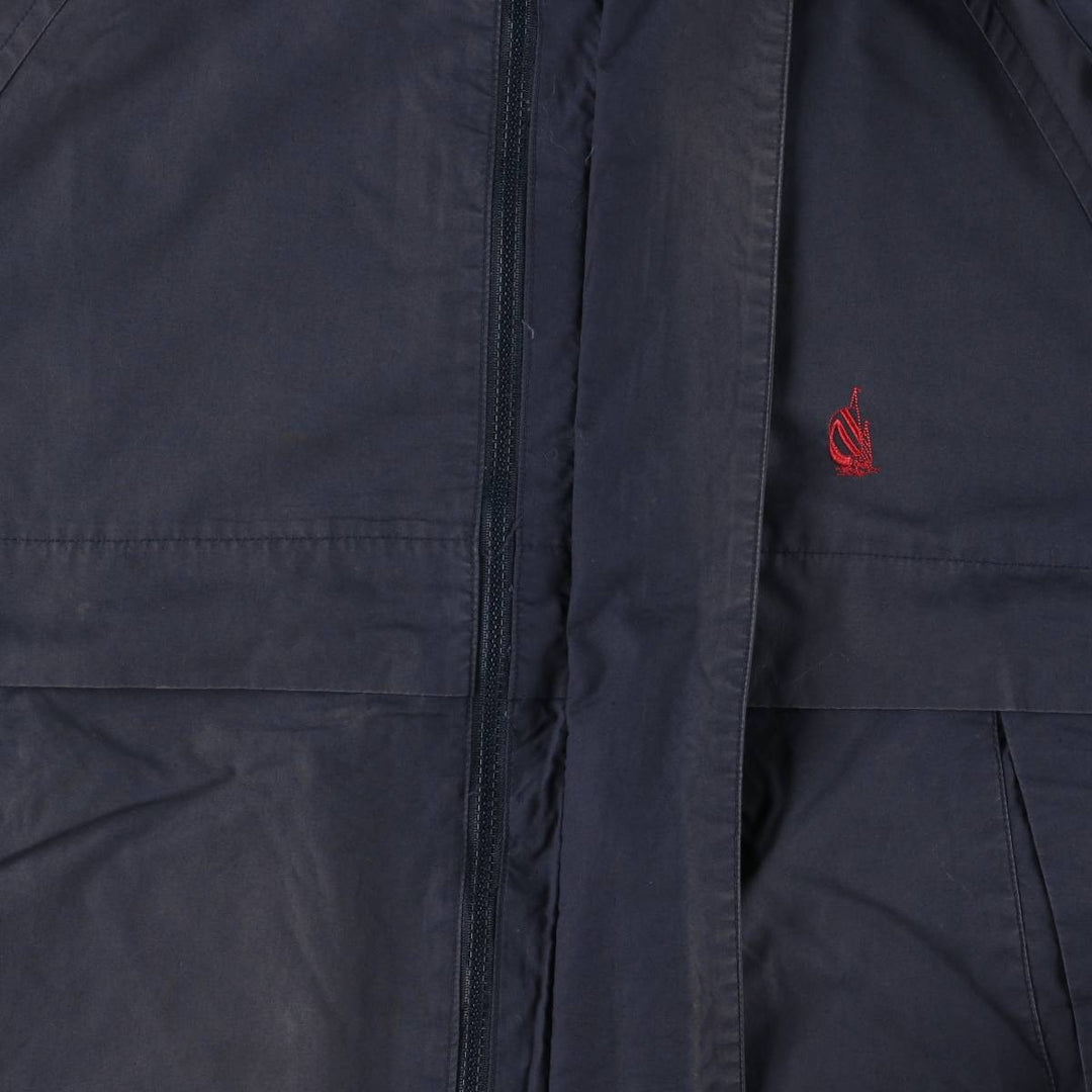 Vintage 90'S Nautica Check Pattern Reversible Cotton Hoodie, Men's Size XL cotton navy blue type Vintage Second Hand