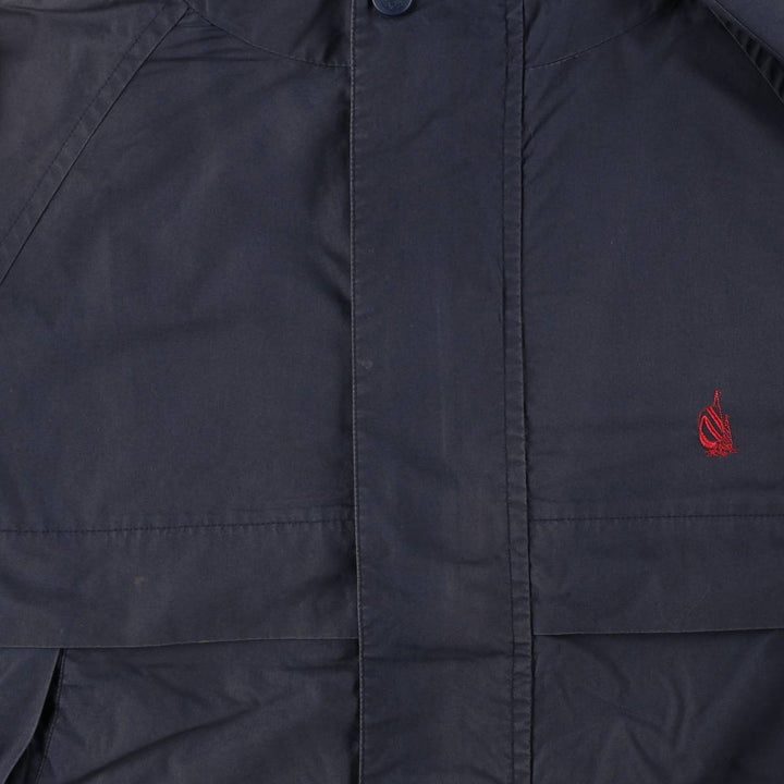 Vintage 90'S Nautica Check Pattern Reversible Cotton Hoodie, Men's Size XL cotton navy blue type Vintage Second Hand