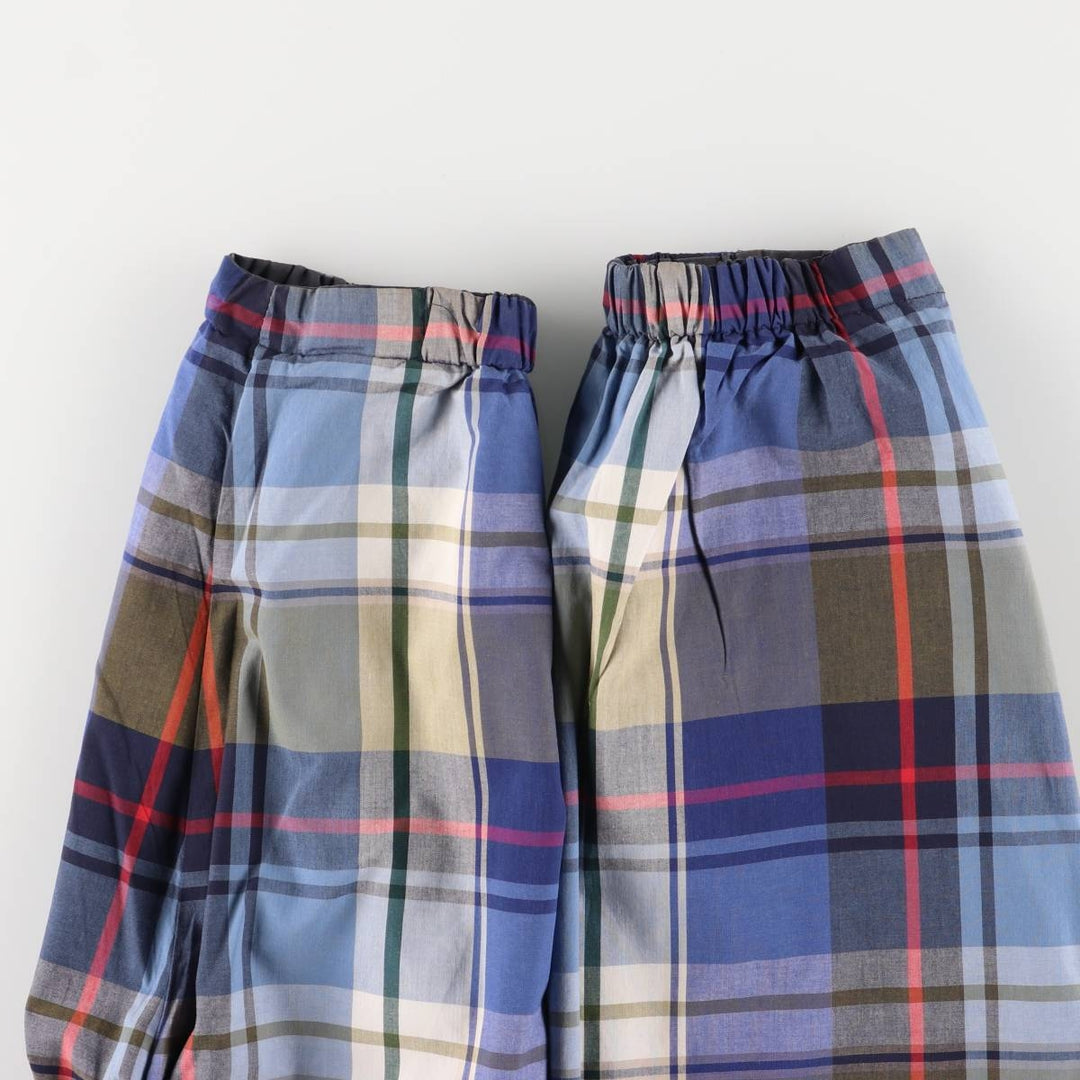 Vintage 90'S Nautica Check Pattern Reversible Cotton Hoodie, Men's Size XL cotton navy blue type Vintage Second Hand