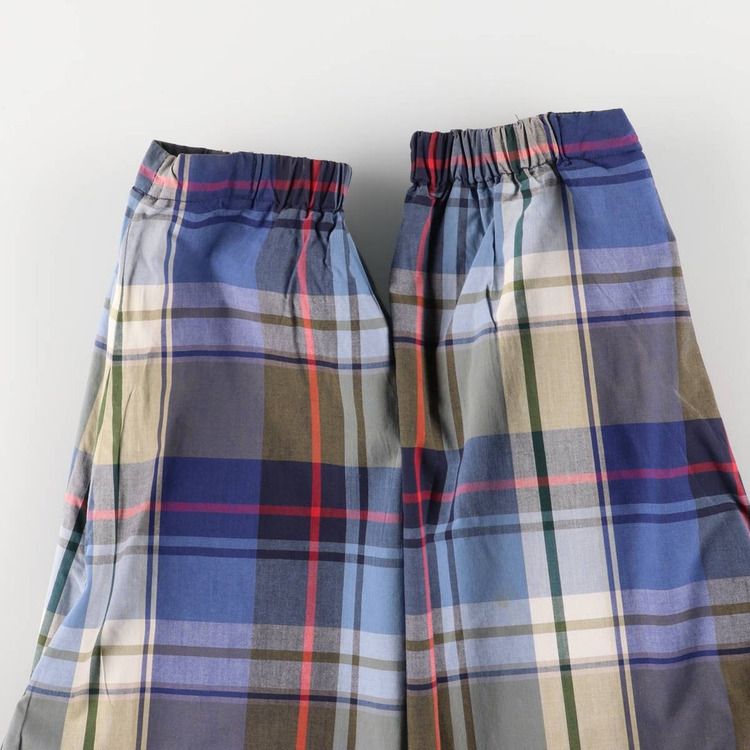 Vintage 90'S Nautica Check Pattern Reversible Cotton Hoodie, Men's Size XL cotton navy blue type Vintage Second Hand