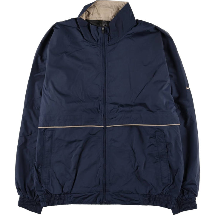 Nike Golf CLIMA-FIT Packable Nylon Jacket, Men's Size L Nylon navy blue type Vintage Second Hand