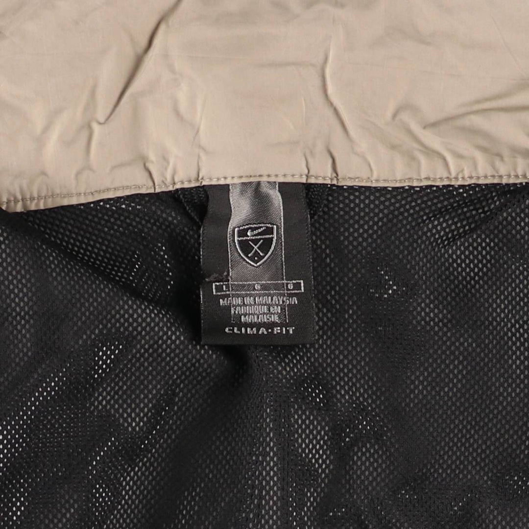 Nike Golf CLIMA-FIT Packable Nylon Jacket, Men's Size L Nylon navy blue type Vintage Second Hand