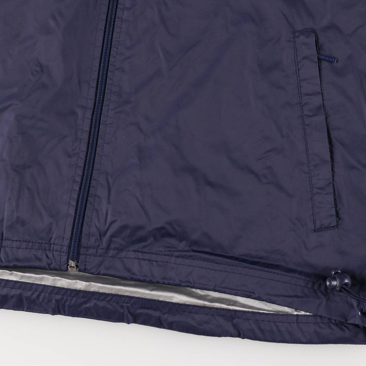 90'S Umbro Nylon Jacket, Men's Size Medium, Vintage Nylon navy blue type Vintage Second Hand