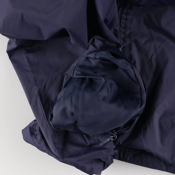90'S Umbro Nylon Jacket, Men's Size Medium, Vintage Nylon navy blue type Vintage Second Hand