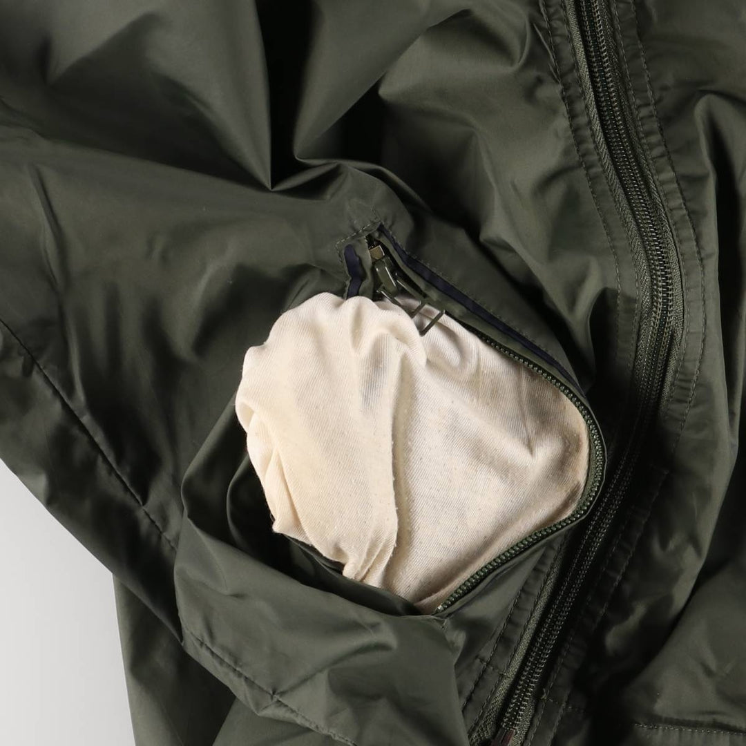 90'S Nike Windbreaker Men's Size L Vintage polyester Khaki type Vintage Second Hand