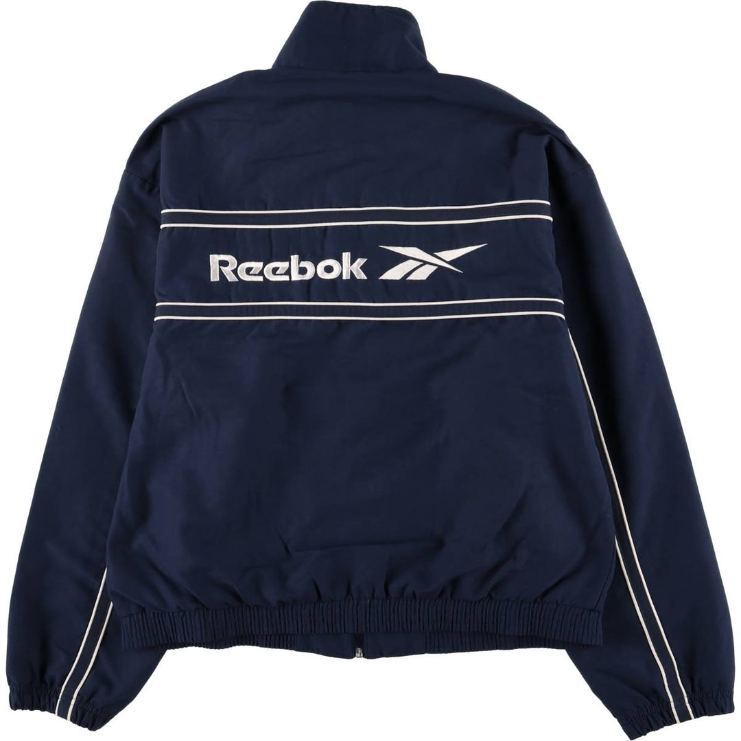 90'S Reebok Windbreaker, Men's Size Small, Vintage unclear navy blue type Vintage Second Hand