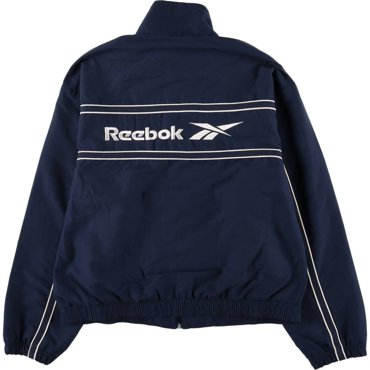 90'S Reebok Windbreaker, Men's Size Small, Vintage unclear navy blue type Vintage Second Hand