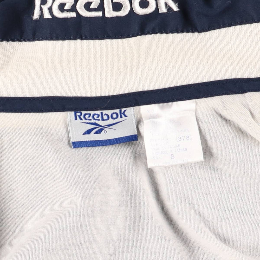 90'S Reebok Windbreaker, Men's Size Small, Vintage unclear navy blue type Vintage Second Hand