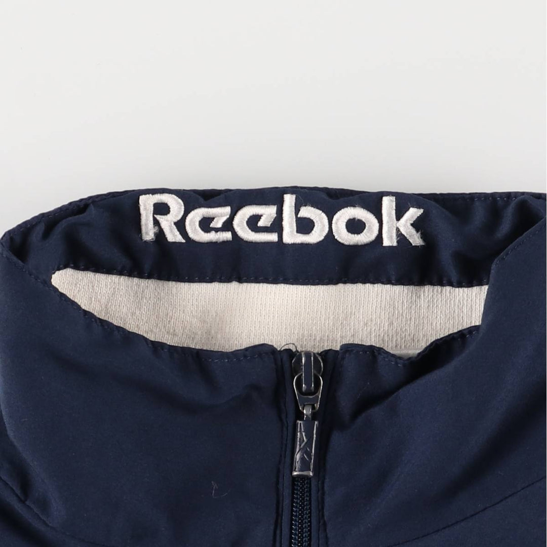 90'S Reebok Windbreaker, Men's Size Small, Vintage unclear navy blue type Vintage Second Hand