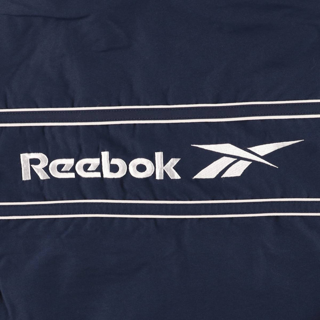 90'S Reebok Windbreaker, Men's Size Small, Vintage unclear navy blue type Vintage Second Hand